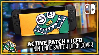 Nintendo Switch Dock Cover - Active Patch x It Came From A Box Exclusive!