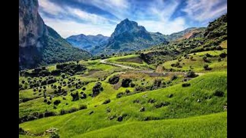 Beautiful Mountains of Northern Morocco; Wonderful Psychological Comfort