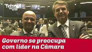 Governistas e aliados se preocupam com líder do PSL na Câmara dos Deputados