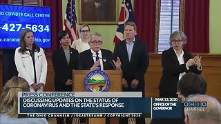 March 13 Mike DeWine coronavirus news conference