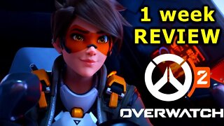 Overwatch 2 - Week 1 Review and First Impressions - Battle Pass + Monetization - Ashe Gameplay
