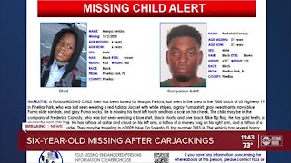 6-year-old missing after carjacking in Pinellas Park