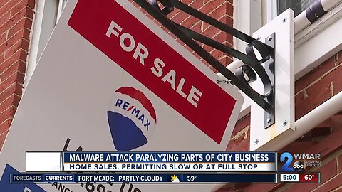 Malware attack holding home buying in Baltimore hostage