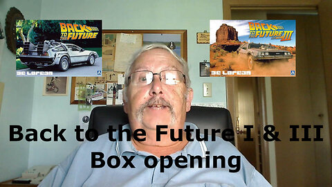 Back to the Future I & III DeLorean Box Opening