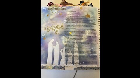 Let's Bible Journal Daniel 2 (from Lovely Lavender Wishes)