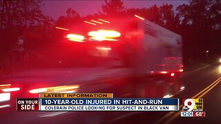 10-year-old hurt in hit-and-run
