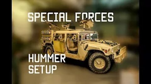 How Special Forces setup their Hummer | Mount Weapons | Tactical Rifleman