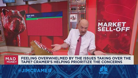 Banks have been trashed for no reason, other than Warren Buffett selling BAC, says Jim Cramer