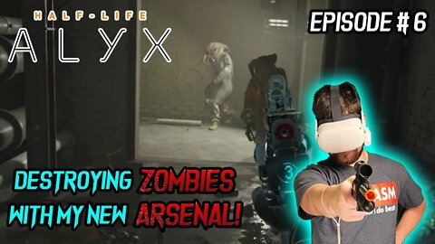 Destroying Zombies with my New Arsenal - Half-Life: Alyx VR (Meta Oculus Quest 2)