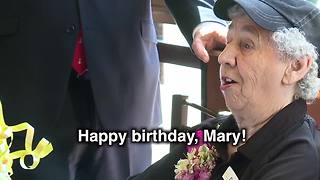 Local woman celebrates 90th birthday with party at work at McDonald's