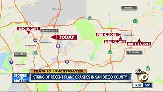 Recent String of Plane Crashes in San Diego County