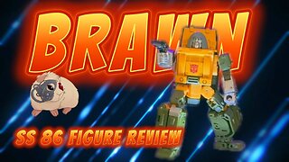 The Transformers Studio Series 86 Brawn Figure Review