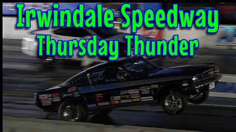 Irwindale Speedway and Drag Strip - Thursday Night Thunder - Dec 2023| Muscle Car - drag racing