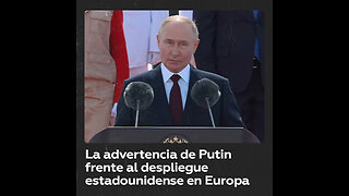 Putin advierte de medidas similares ante despliegue de misiles de EE.UU. en el mundo