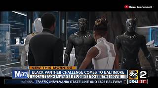 Black Panther Challenge comes to Baltimore