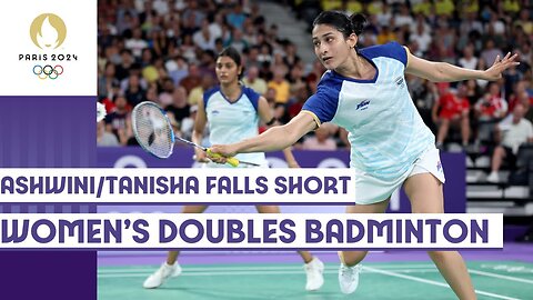 🇮🇳 India vs Australia 🇦🇺 | Women's badminton doubles | Paris 2024 Highlights