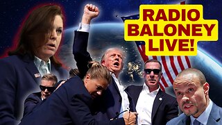 Radio Baloney Live! Incompetence Or Conspiracy? Trump Assassination attempt
