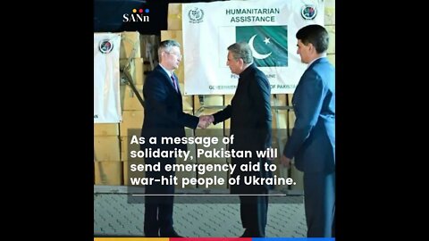 Pakistan to send emergency aid to Ukraine