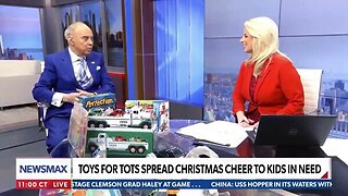 TOYS FOR TOTS HELPING TO DELIVER TOYS TO CHILDREN FOR CHRISTMAS