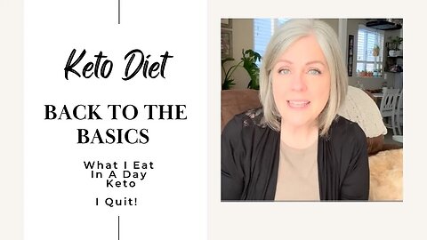 I Quit / January 25 Basics of Keto Day 25 What I Eat On Keto Diet / Full-time Youtuber