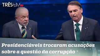 Bolsonaro e Lula enfrentam-se no 1º debate presidencial para o 2º turno