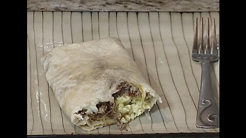 Steak Egg Cheese Wrap