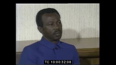 Ethiopian President Mengistu Haile Mariam cuts short State Visit as coup erupts in Ethiopia 1989