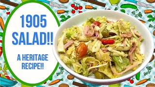 1905 SALAD!! HERITAGE RECIPE!!