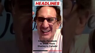 Google, Facebook to BLOCK NEWS SHARING in Canada!