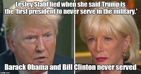 Trump to 60 Minutes hack Lesley Stahl: I'm president and you're not