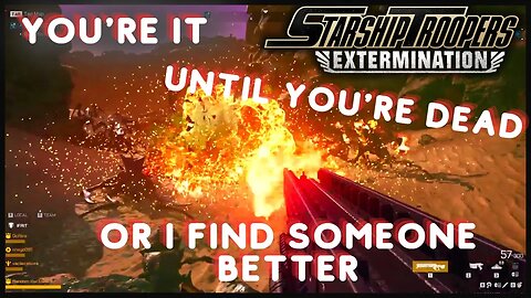 Lets Go Squash Some Bugs | Starship Troopers Extermination