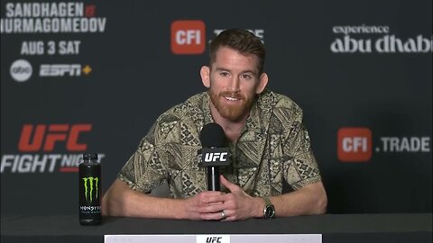 Cory Sandhagen: “I Mean No One's Seen Me Defensively Wrestle Ever. I'm Not Worried.” | UFC Abu Dhabi