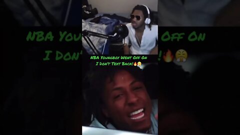 NBA Youngboy Went Off On I Don’t Text Back! #nbayoungboy #ybbetter #reaction