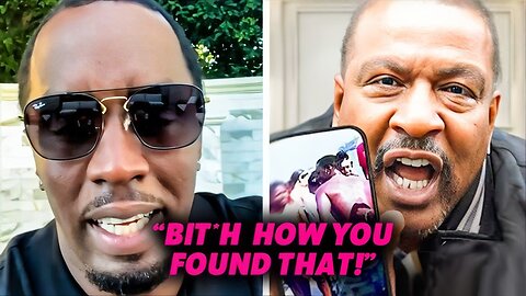 When Diddy's Bodyguard Gene Deal Leaks a video of Jay Z and Diddy, he freaks out..
