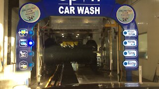 Going through the Car Wash!!