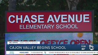 Cajon Valley begins school