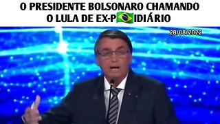 Bolsonaro crescendo ainda mais no debate contra o Lulu