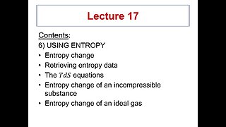 Lecture 17 - ME 3293 Thermodynamics I (Spring 2021)