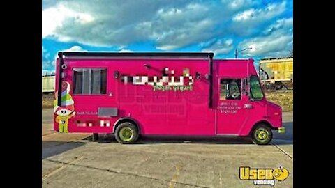 2007 Ford Econoline 18' Frozen Yogurt Truck | Soft Serve Ice Cream Truck for Sale in Texas
