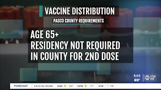Pasco County to begin COVID-19 vaccinations for seniors