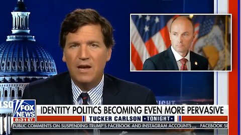 Tucker Carlson calls out Spencer Cox for Racism