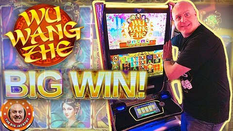 My 1st EVER BIG WIN on Wu Wang Zhe Slots! 🥮 $24 Bets in Las Vegas