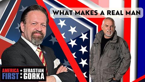 What makes a real man. John Ratzenberger with Sebastian Gorka One on One