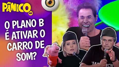 CHANCE DE BOLSONARO GORDÃO SE RECONCILIAR COM JOICE CRESCE COM SILVIO SANTOS DE MESTRE DE CERIMÔNIA?