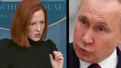 Jen Psaki slams Russia calling their actions a war crime in her own way