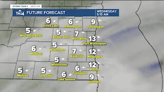 Cloudy skies and likely flurries Wednesday with highs in low to mid-30s