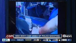 Body-cam footage shows shootout with police