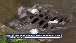 Milwaukee Metro Sewage District overwhelmed b y heavy rain