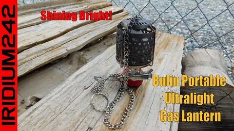 Bug Out Gear: Bulin Portable Ultralight Compact Gas Lantern