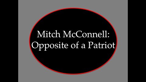 Mitch McConnell is Awful